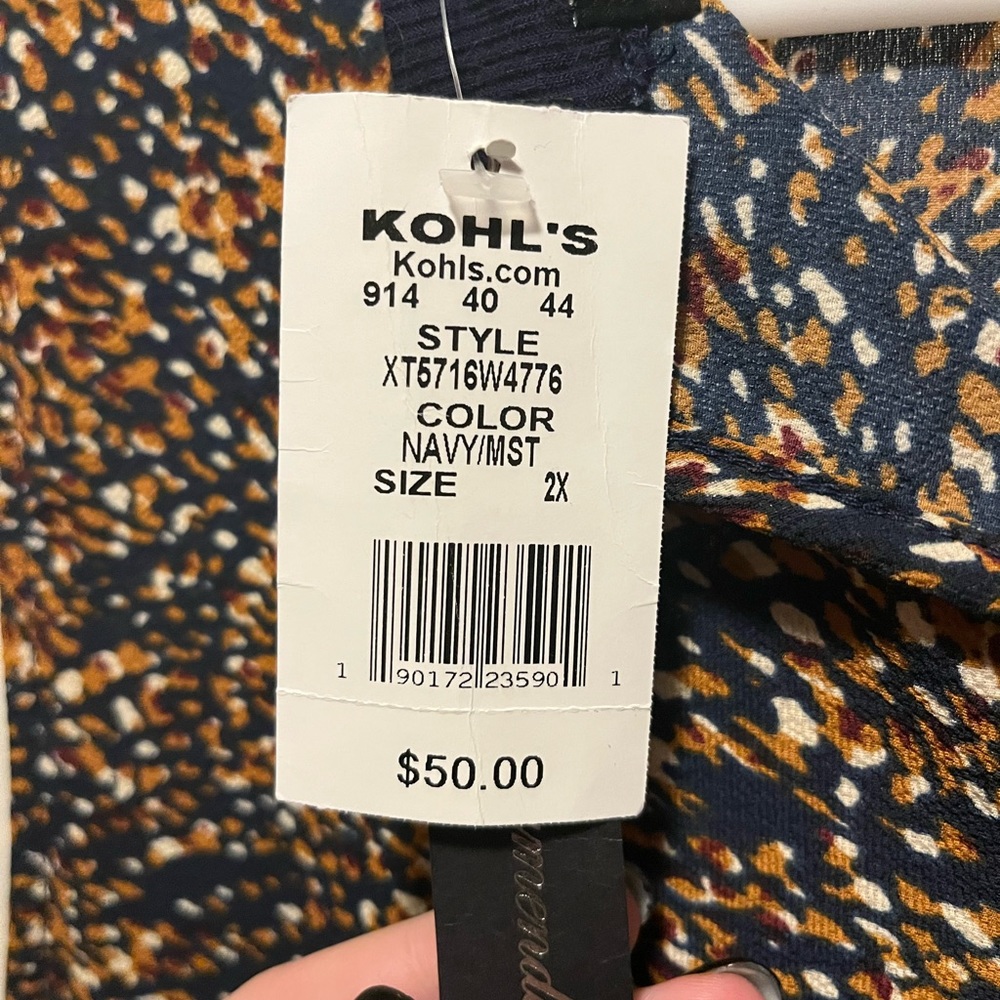 Kohl’s - Sleeveless Blouse - Picture 5 of 5